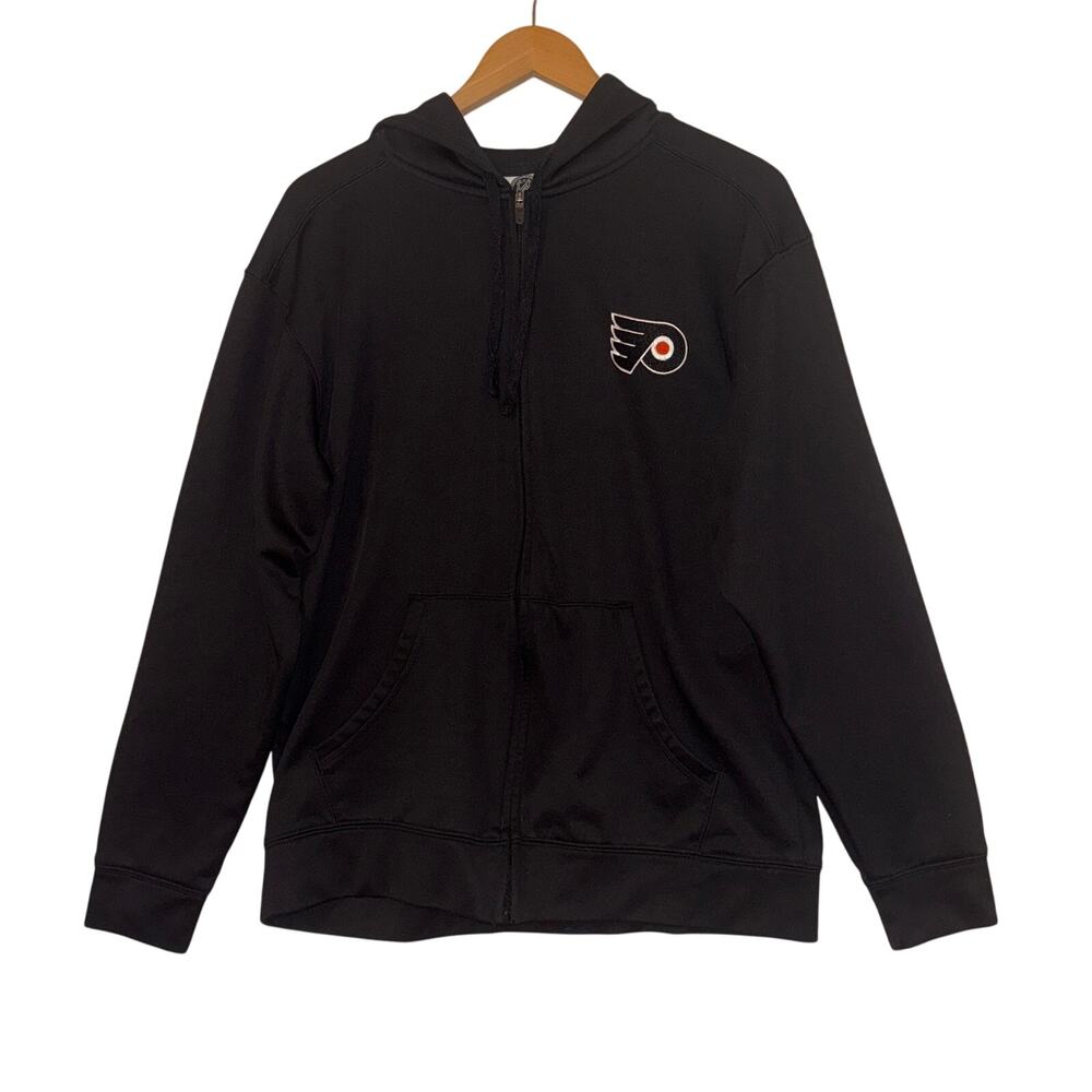 NHL Philadelphia Flyers Fanatics‎ Size S Lefty Full-Zip Hoodie Athletic Hockey